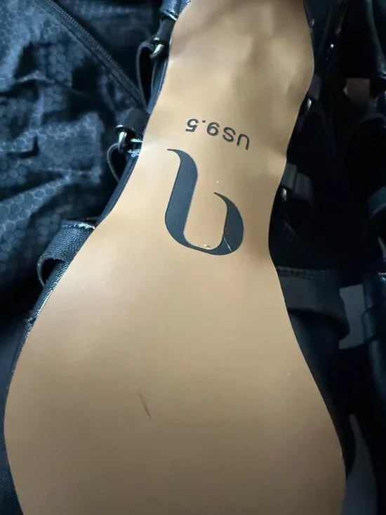 Burju Nyx – The Strappy Vegan Leather Open-Toe Ankle Bootie for Street & Dance - Picture 13 of 14